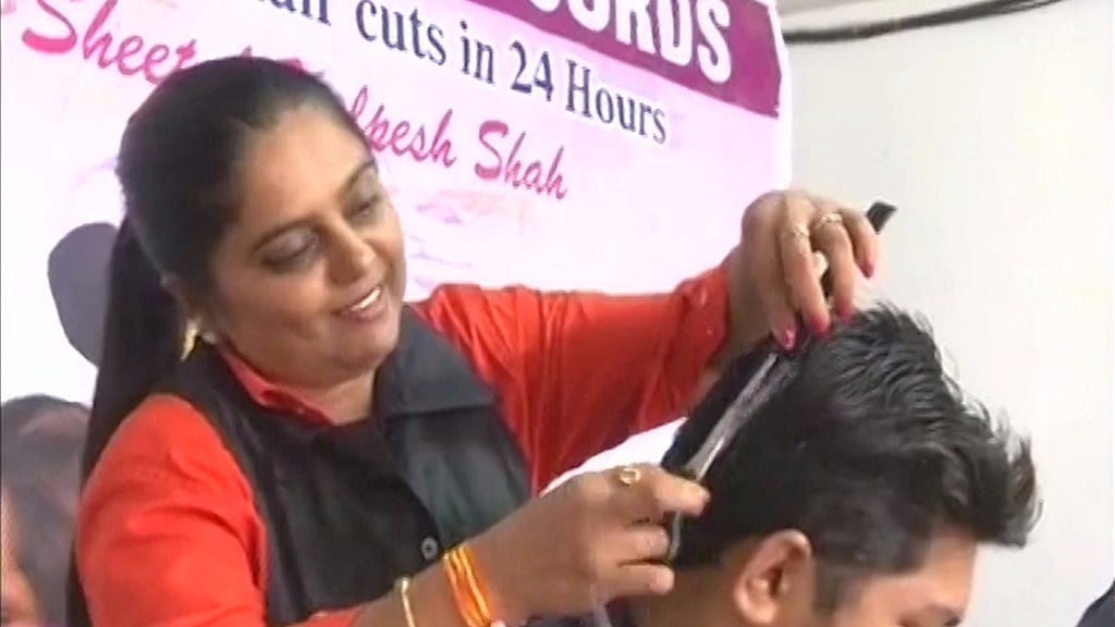 Beautician Sheetal Shah. (Photo: ANI screengrab)