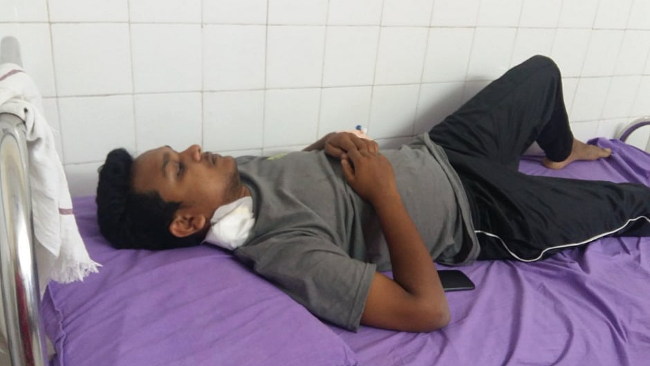 One of the students was forced to undergo dialysis after the ragging left him with severe kidney damage. (Photo Courtesy: Twitter/<a href="https://twitter.com/SnehaMKoshy">@SnehaMKoshy</a>)
