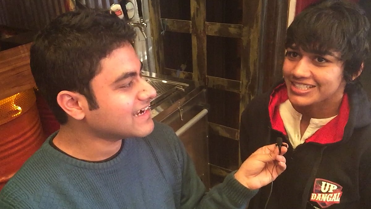 Babita Kumari Phogat speaks to <b>The Quint</b>. (Photo: The Quint)
