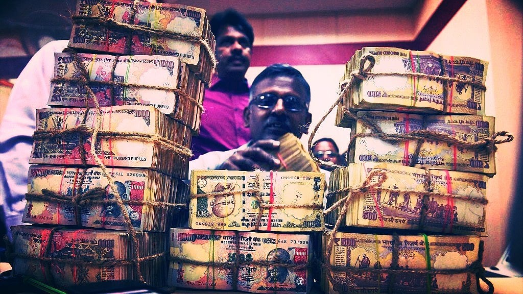 Bundles of old notes of Rs 500 and Rs 1,000. Image used for representational purposes. (Photo: PTI)