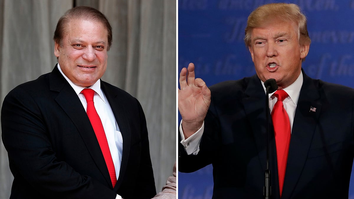 Nawaz Sharif and Donald Trump. (Photo: Reuters and AP)