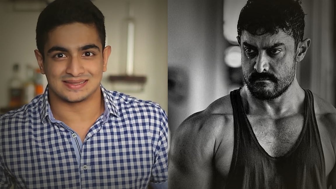 Ranveer Allahbadia busts Aamir Khan’s <i>Dangal</i> transformation. (Photo: YouTube/@beerbiceps; UTV Motion Pictures)