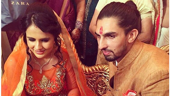 Ishant Sharma and fiancee Pratima Singh. (Photo: Twitter)