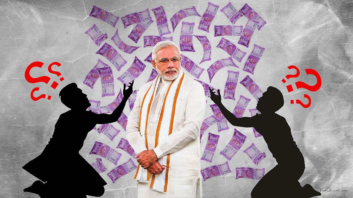 If not demonetisation,  its implementation has raised questions in several pro-Modi camps. (Image: The Quint/Lijumol Joseph)