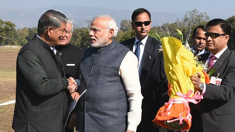 Prime Minister Modi will address a rally in Uttarakhand on Tuesday. (Photo Courtesy: Press Information Bureau)