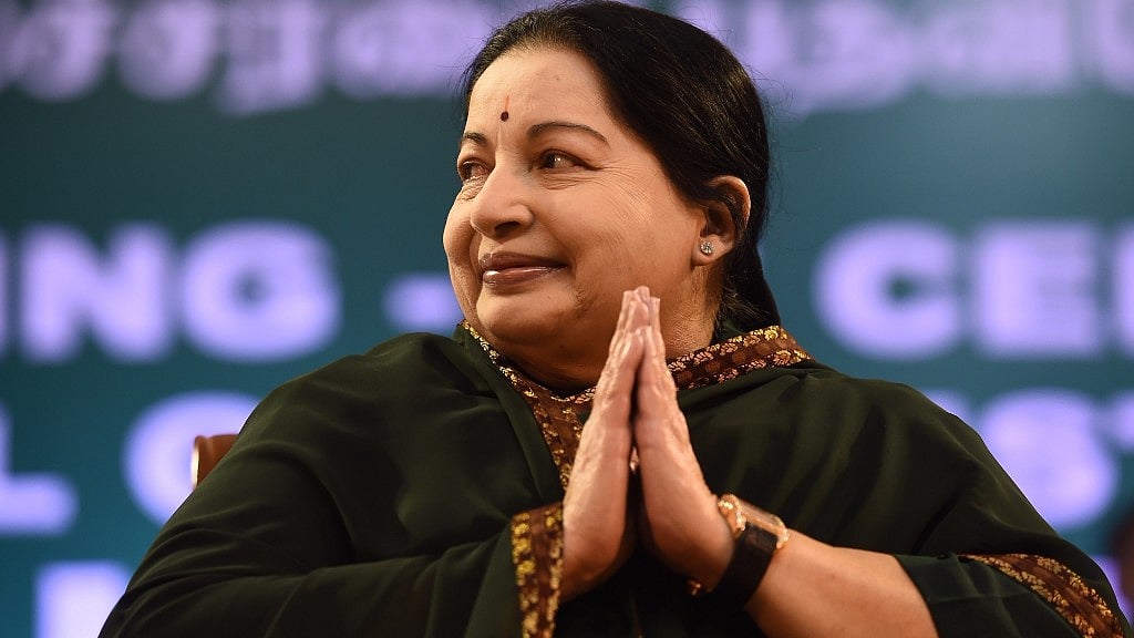 Tamil Nadu Chief Minister J Jayalalithaa. (Photo: IANS)
