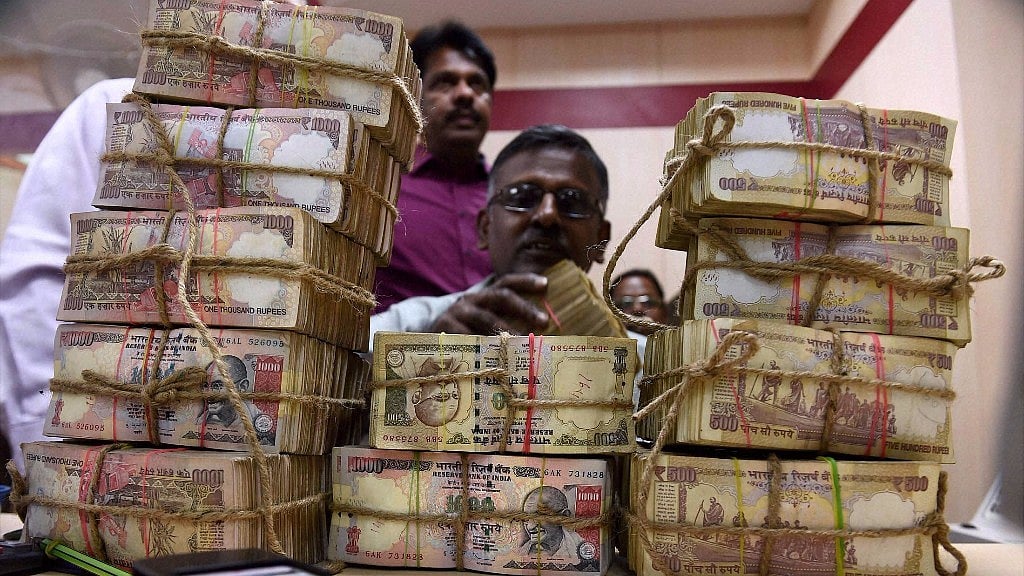 File: Rs 500 and Rs 1,000 notes were banned as legal tender on 8 November with few exceptions. 