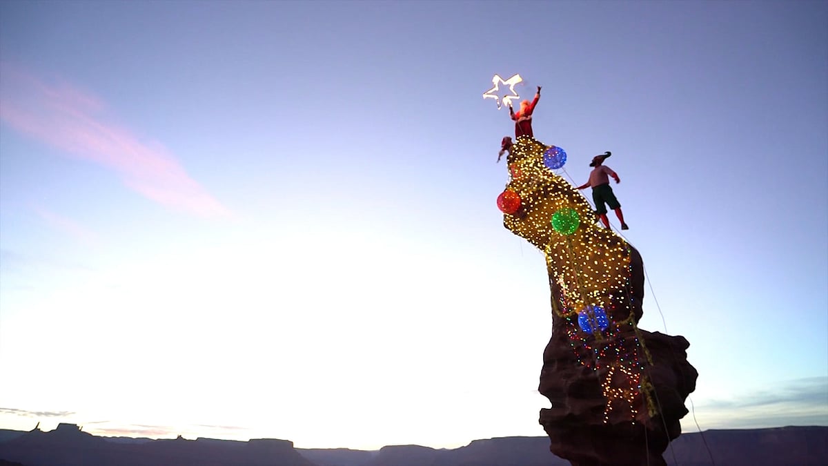 Extereme Xmas (Photo: AP Screengrab)