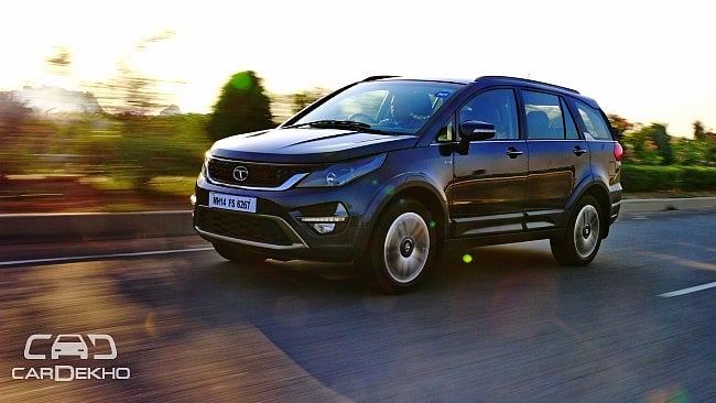 Tata Hexa SUV is here. (Photo Courtesy: CarDekho)