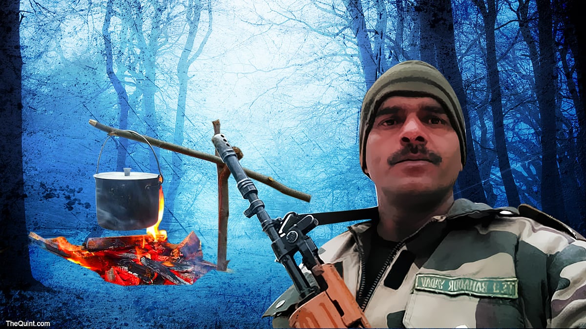 A BSF trooper earns as much as 25 percent less than his army counterpart. (Photo: Rhythum Seth/ <b>The Quint</b>)