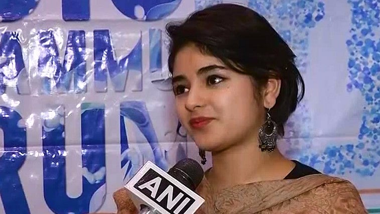 Dangal actor Zaira Wasim (Photo: ANI Screengrab)