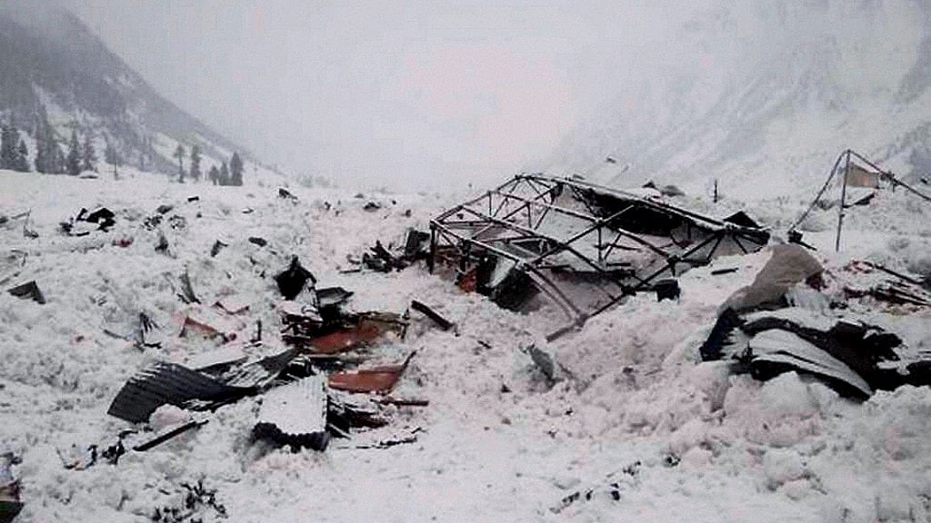 File image of an avalanche used for representational purposes.