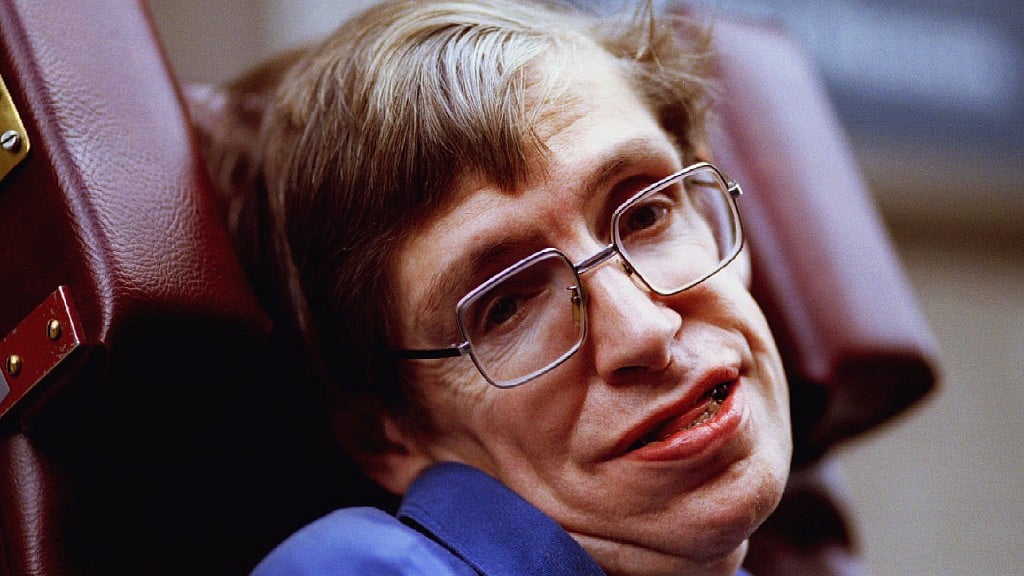 Stephen Hawking.&nbsp;