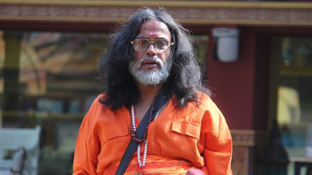Om Swami reportedly gets arrested for threatening to sabotage the <i>Bigg Boss</i> 10 finale episode. (Photo courtesy: Colors TV)