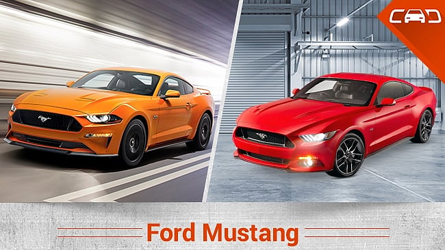 The new Mustang 2018 was unveiled in January. (Photo Courtesy: <a href="https://www.cardekho.com/india-car-news/ford-mustang-new-vs-old-ndash-whats-changed-19909.htm">CarDekho</a>)