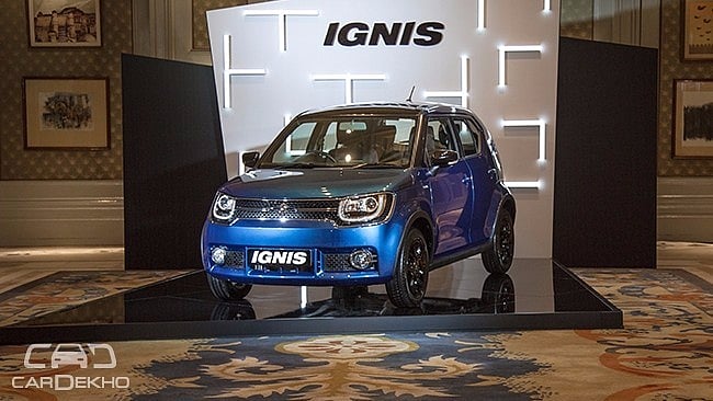 

Maruti Suzuki Ignis will be launching today. (Photo Courtesy: <a href="https://www.cardekho.com/india-car-news/exclusive-firstlook-maruti-suzuki-ignis-delta-and-zeta-variants-19851.htm">CarDekho</a>)