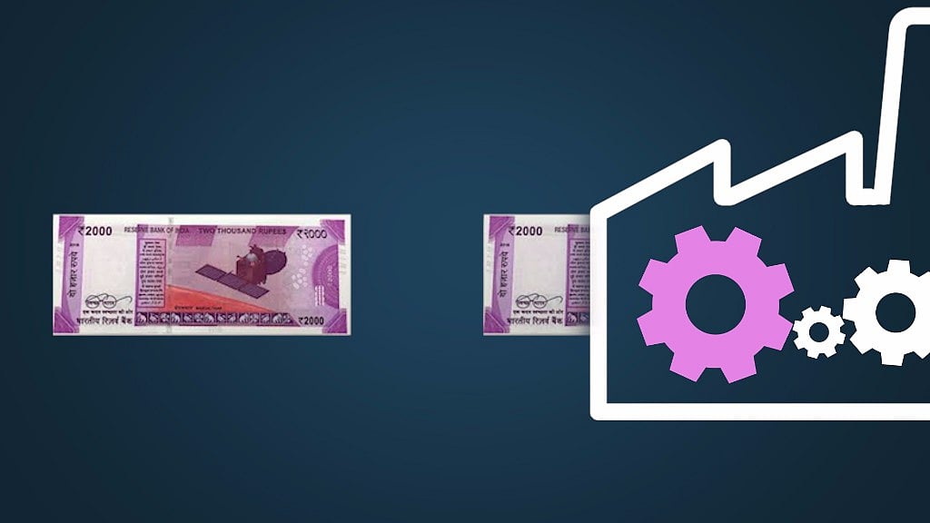 The printing process of Rs 500 and Rs 2000 has been hard hit by bad planning and execution. (Photo: <b>The Quint</b>)