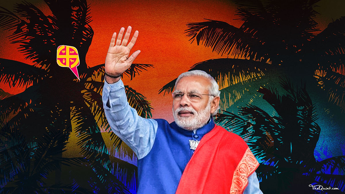 For PM Modi, Goa is where he fought for survival in 2002 and was crowned as India’s prime ministerial candidate. (Photo: Liju Joseph/<b>The Quint</b>)