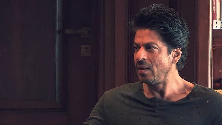 Shah Rukh Khan was at his humourous best. (Photo Courtesy: YouTube Screenshot)