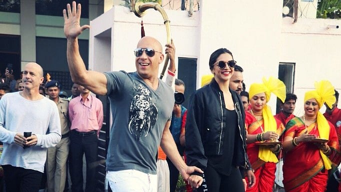 Vin Diesel and Deepika Padukone are in India for the premiere of<i> xXx: Return of Xander Cage</i>. (Photo: Yogen Shah)