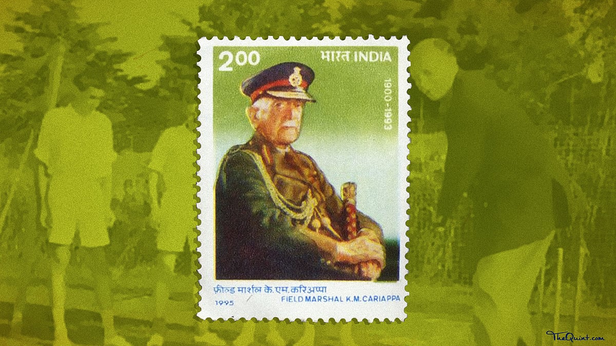 Field Marshal KM Cariappa. 
