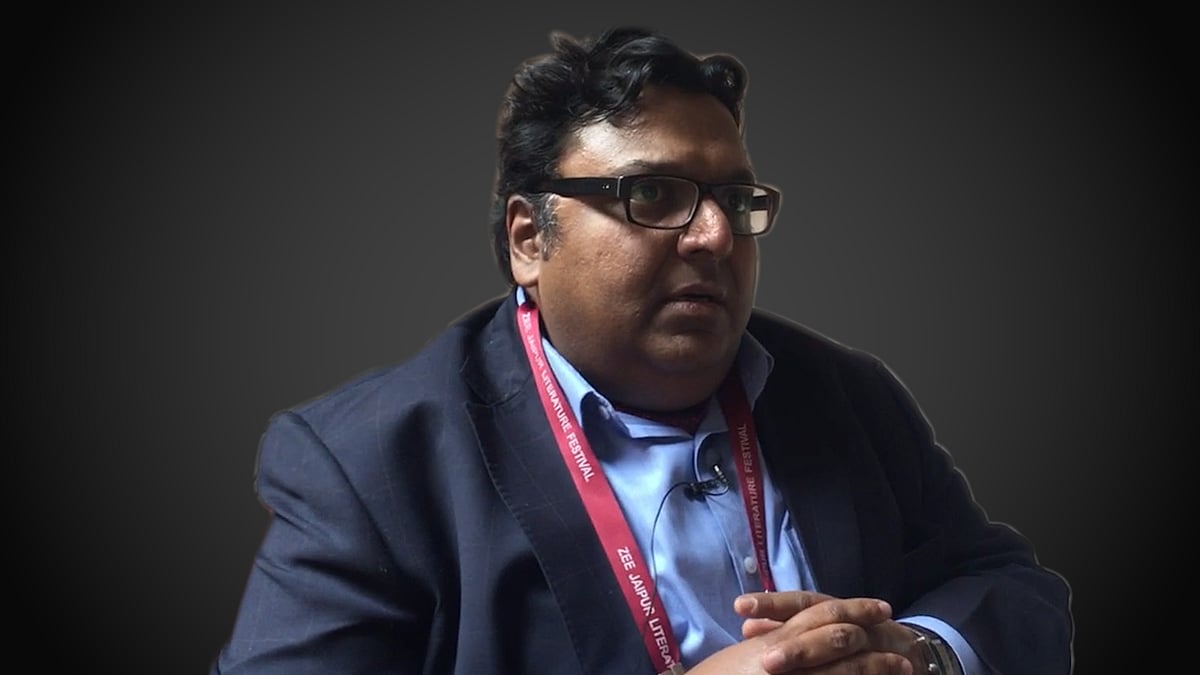 Ashwin Sanghi, Indian author (Photo: <b>The Quint</b>)