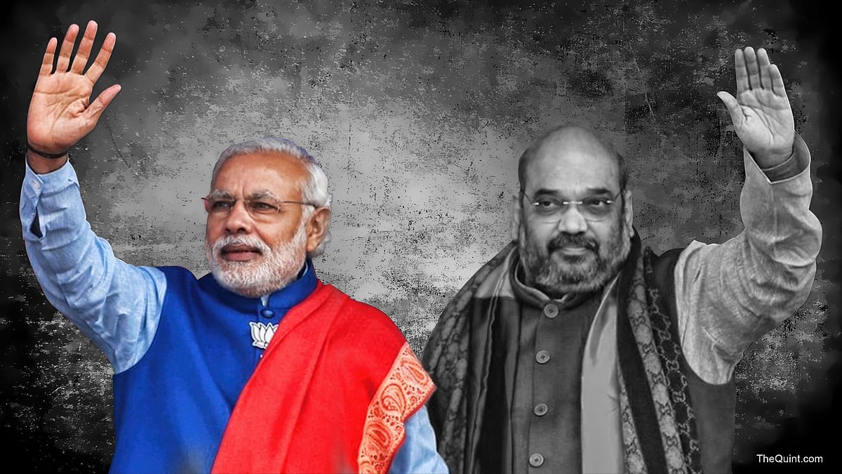 Only one brand can exist at a time and the BJP seems to have chosen ‘Brand Modi’. (Photo: <b>The Quint</b>)