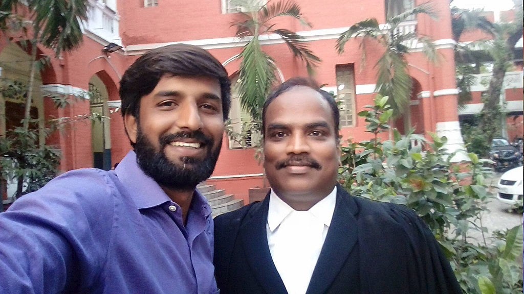 Shabbir Ahmed (left) writes on his long fight he was engaged in, despite never choosing to. (Photo: Facebook/<a href="https://www.facebook.com/shabbira2">Shabbir Ahmed</a>)
