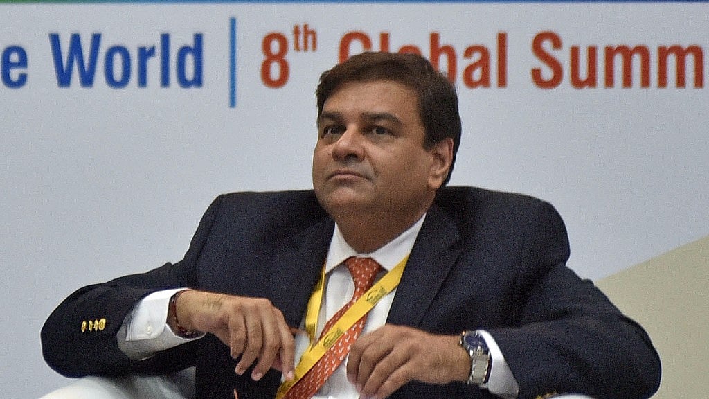 Reserve Bank of India (RBI) Governor Urjit Patel during a Vibrant Gujarat Investor Summit 2017 in Gandhi Nagar on 11 January 2017. (Photo: IANS)