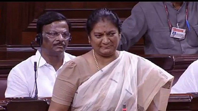 Expelled AIADMK MP Sasikala Pushpa. (Photo: The News Minute)