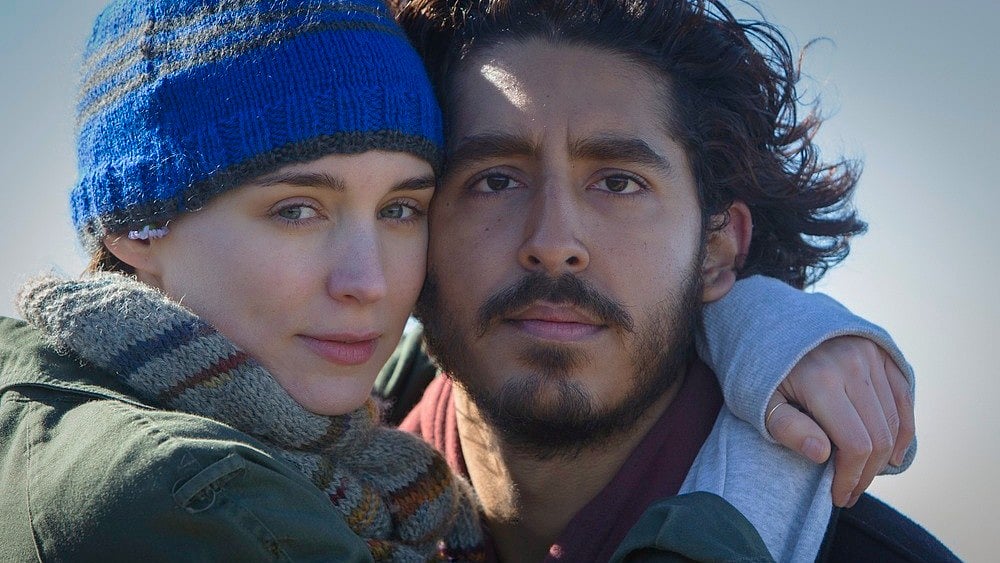 Rooney Mara and Dev Patel in a still from the film <i>Lion</i>. 