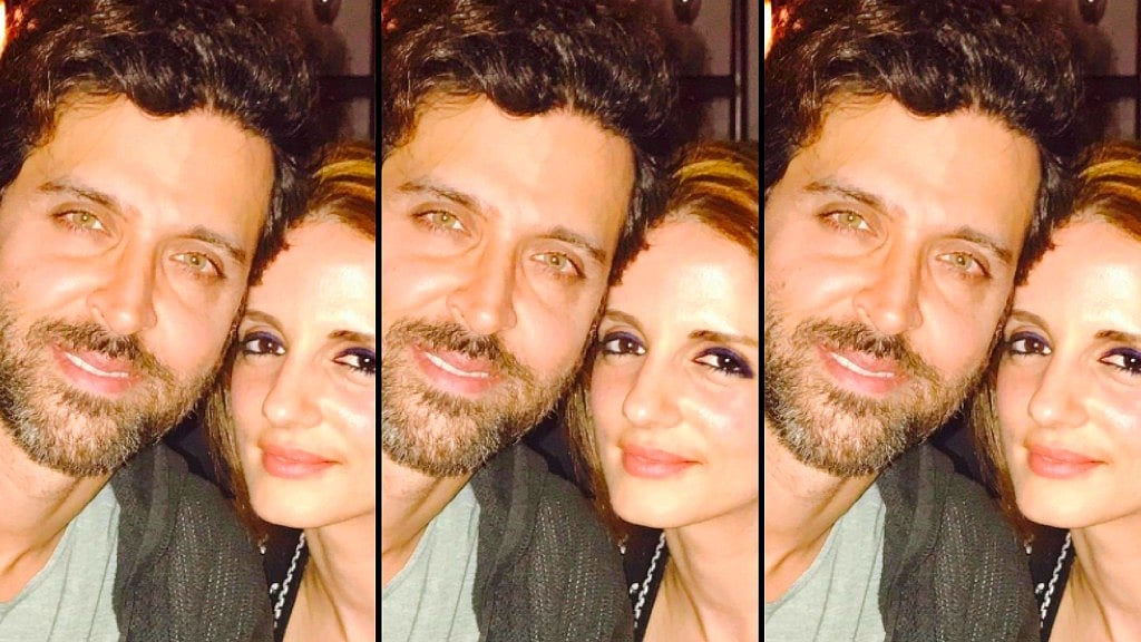Hrithik Roshan and Sussanne Khan celebrating! (Photo Courtesy: Instagram/<a href="https://www.instagram.com/p/BPEn2sSjbIy/">suzkr</a>)
