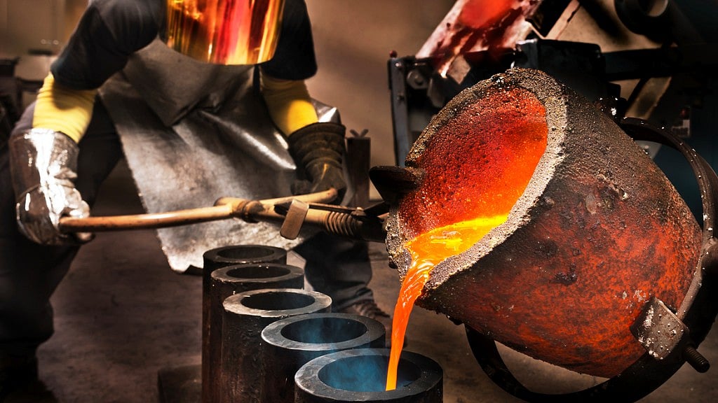 Molten steel manufacturing plant. (Photo: iStock)
