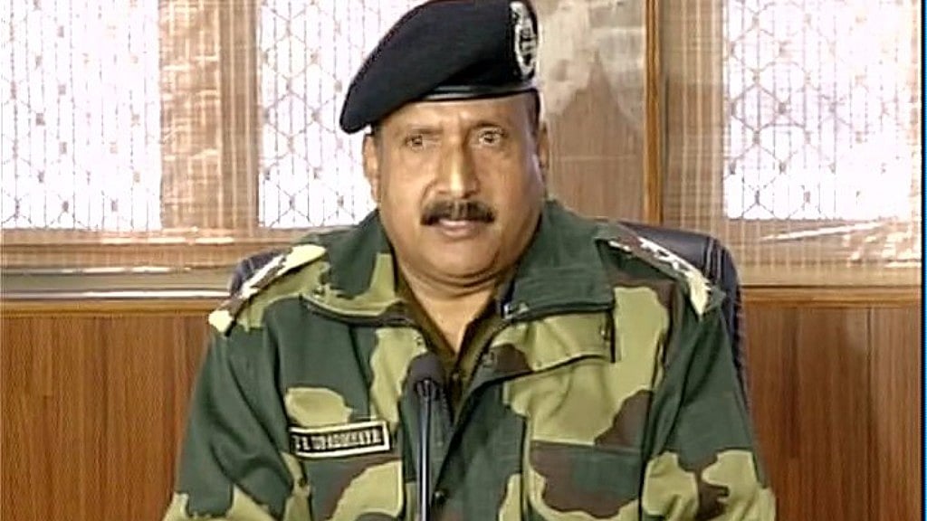 BSF Inspector General DK Upadhyay (Photo: ANI)