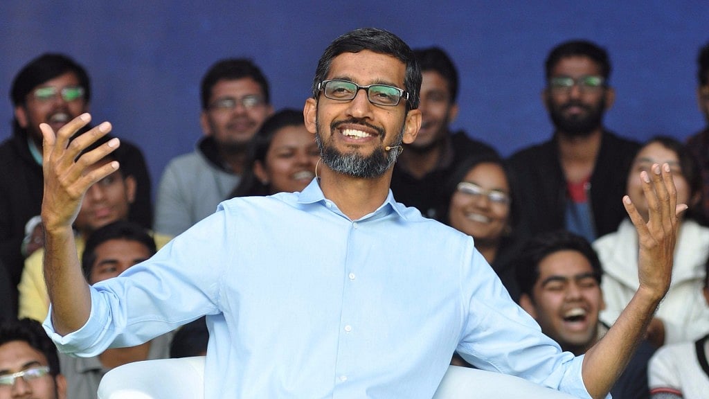 Sundar Pichai at IIT Kharagpur. (Photo: IANS)