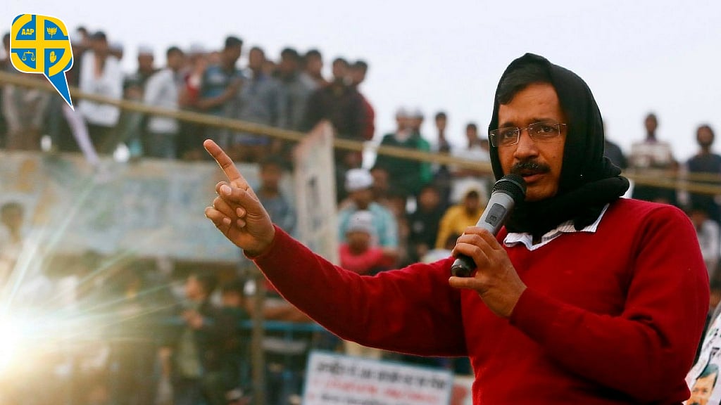 Arvind Kejriwal (Photo: PTI/Altered by <b>The Quint</b>)