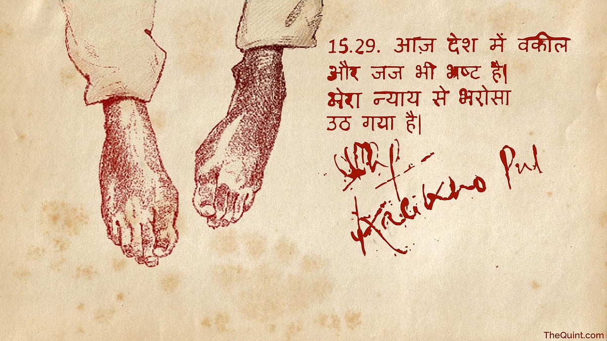 In his suicide note, Kalikho Pul exposed how four top law officials sought bribes from him. (Photo: Harsh Sahani/ <b>The Quint</b>)