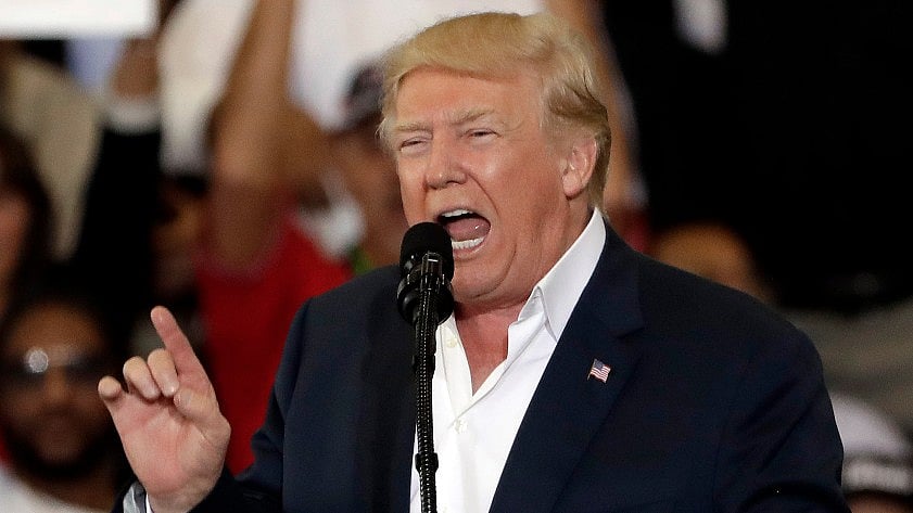 When Donald Trump called the media “fake news” again. 