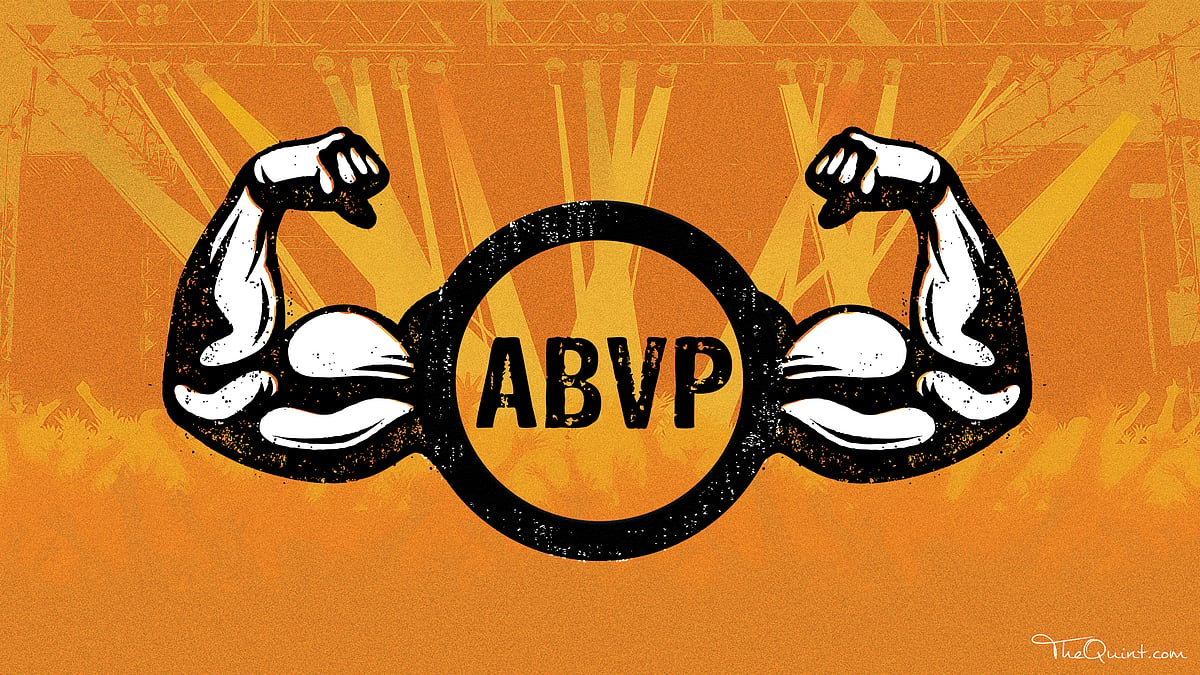 The ABVP is the best event management company you can get. This fun video that tell’s you why. (Photo: Rhythum Seth/<b>The Quint</b>)