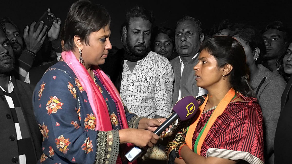 Swati Singh talks to Barkha Dutt about her political career, and the upcoming poll battle against Mayawati. (Photo: <b>The Quint</b>)