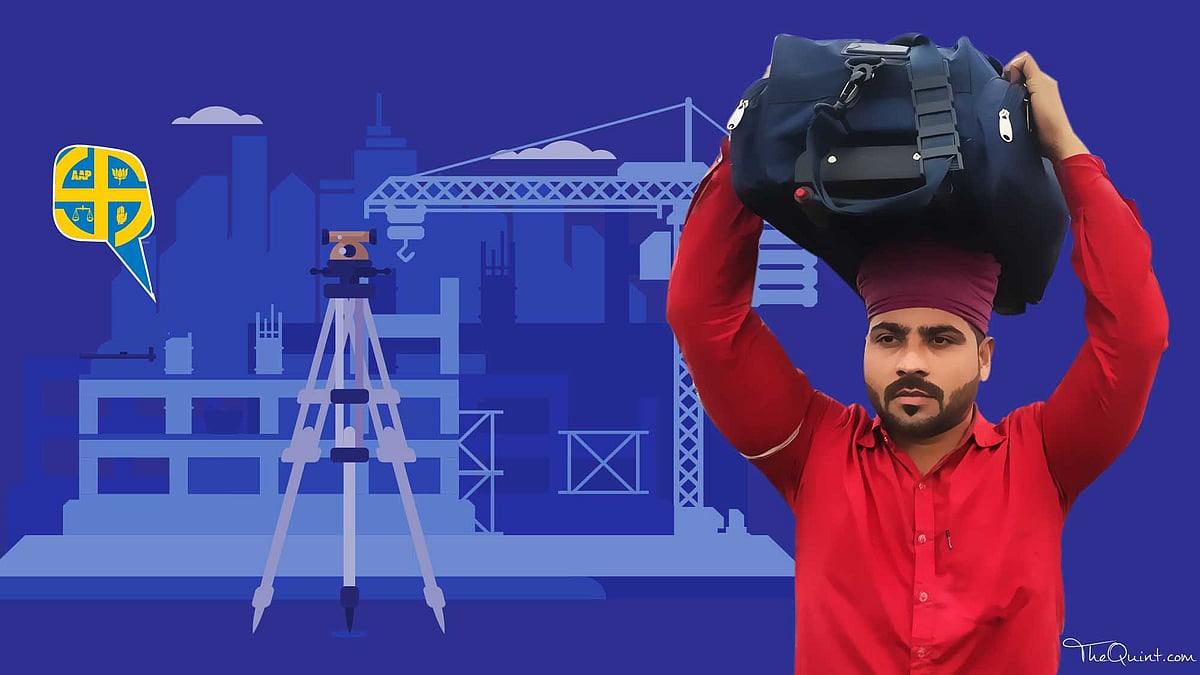 Lack of employment opportunities have forced Mohit to work as a coolie. 