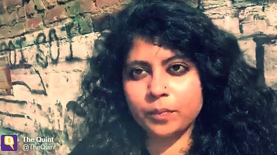 Taruni Kumar, <b>The Quint</b>’s<b> </b>reporter who was assaulted at Ramjas college. (Photo: <b>The Quint</b>)