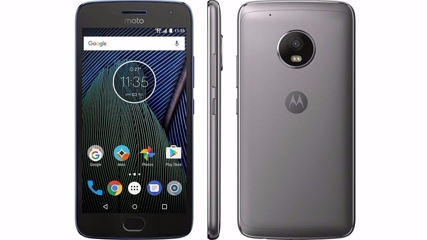 The new Moto G5 series from Lenovo. (Photo Courtesy: Lenovo)