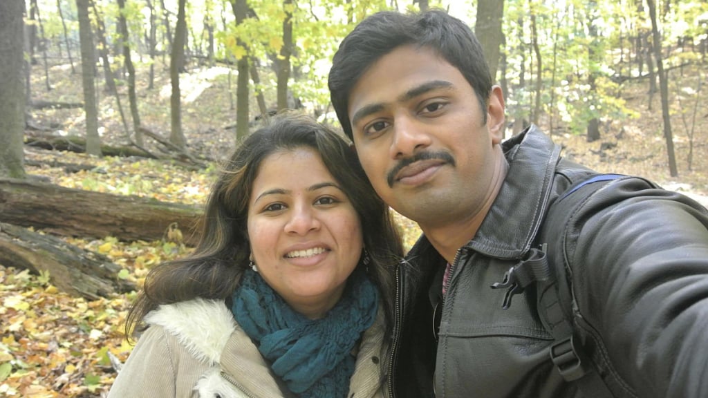 Srinivas is survived by his wife Sunayana. (Photo Courtesy: Facebook/<a href="https://www.facebook.com/srinu.kuchibhotla">Srinu Kuchibhotla</a>)