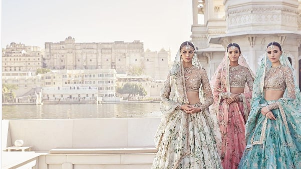 The Udaipur Collection unveiled by Sabysachi on Instagram. (Photo: Instagram/Sabyasachi)