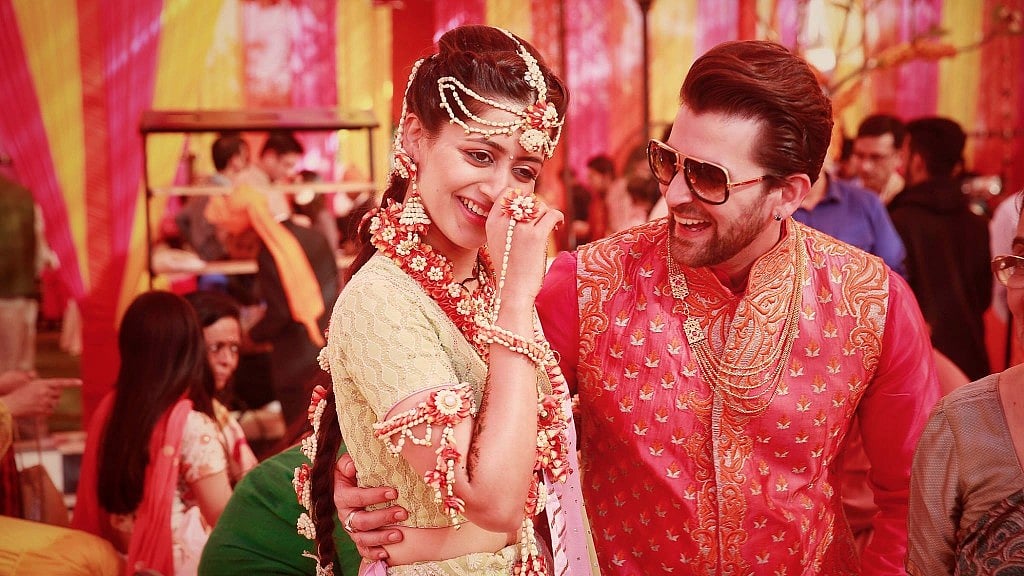 Neil Nitin Mukesh and Rukmini Sahay enjoy their wedding festivities together. (Photo courtesy: Facebook/TheWeddingStoryFilms)
