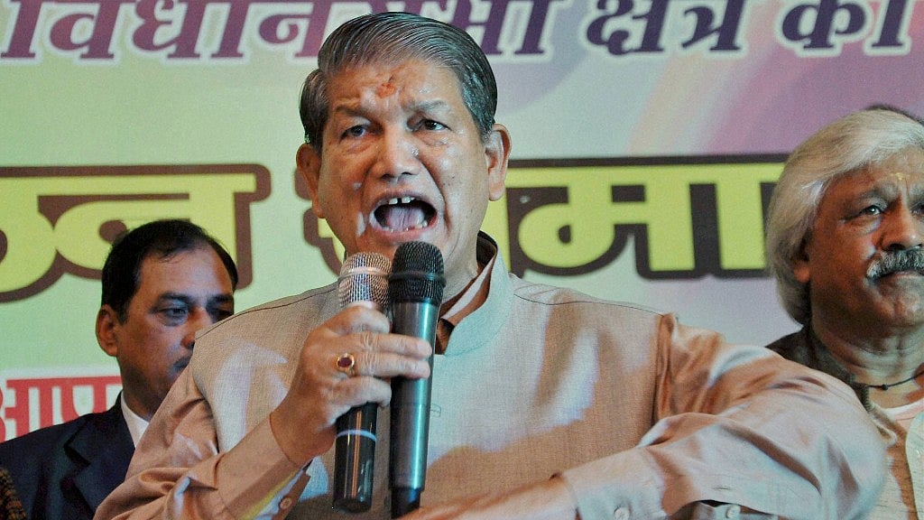 Former Uttarakhand CM Harish Rawat.