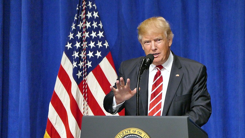 US President Donald Trump.