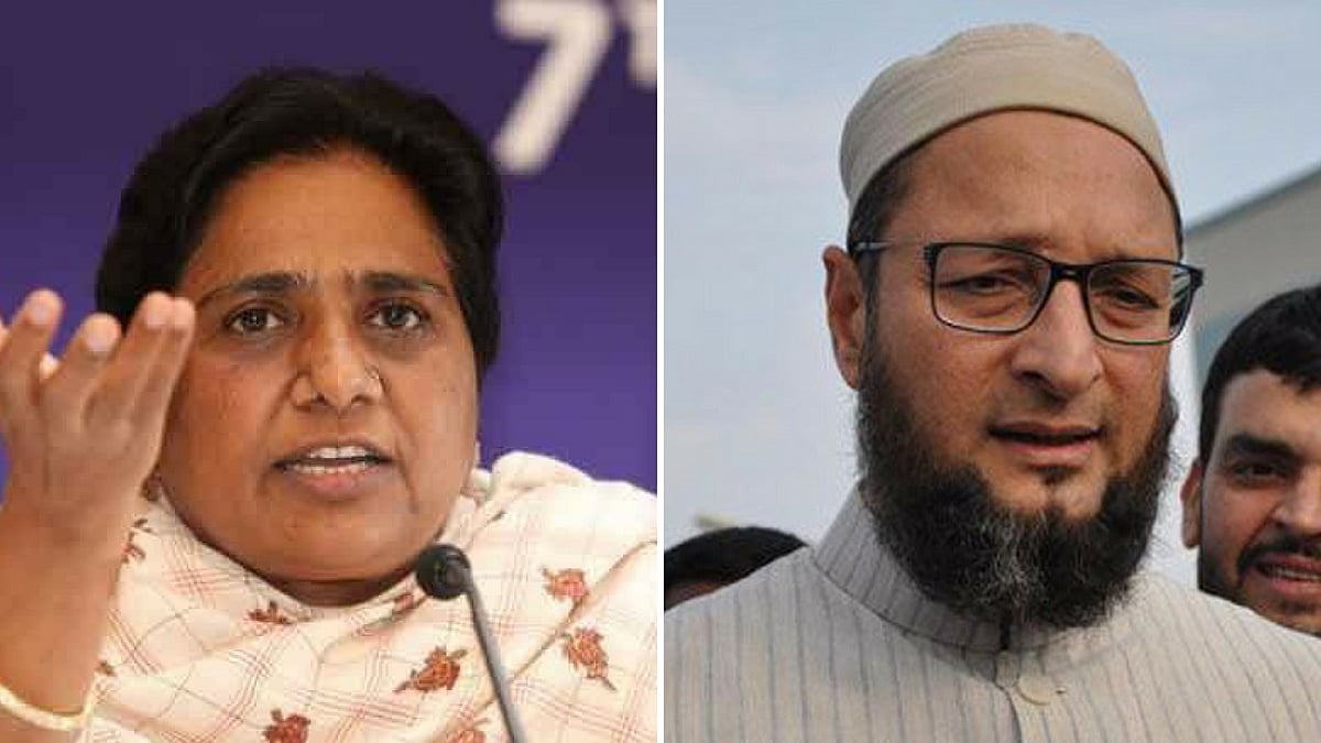In an interview with Barkha Dutt for <b>The Quint</b>, Owaisi compared Mayawati to Obama, lauding her for becoming a CM despite her humble beginnings. (Photo: PTI/<b>The Quint</b>)