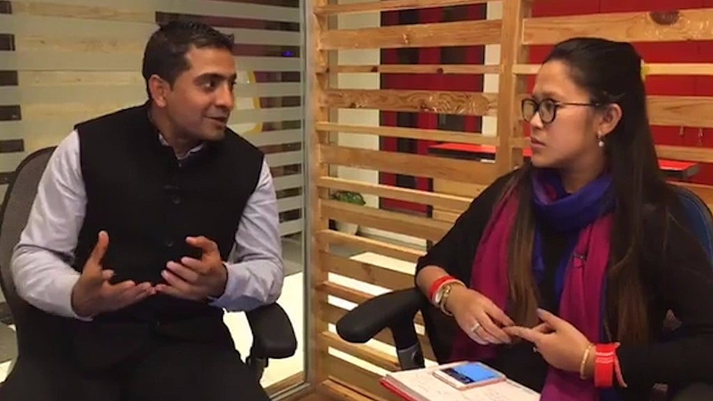 Nishant Arora speaks to <b>The Quint</b>. (Photo: <b>The Quint</b>)